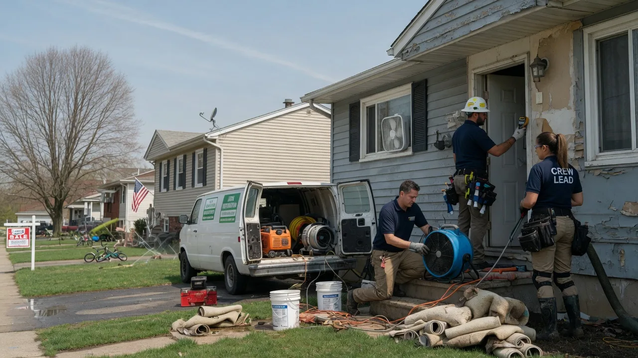 Flood Cleanup in West Finley, PA near me
