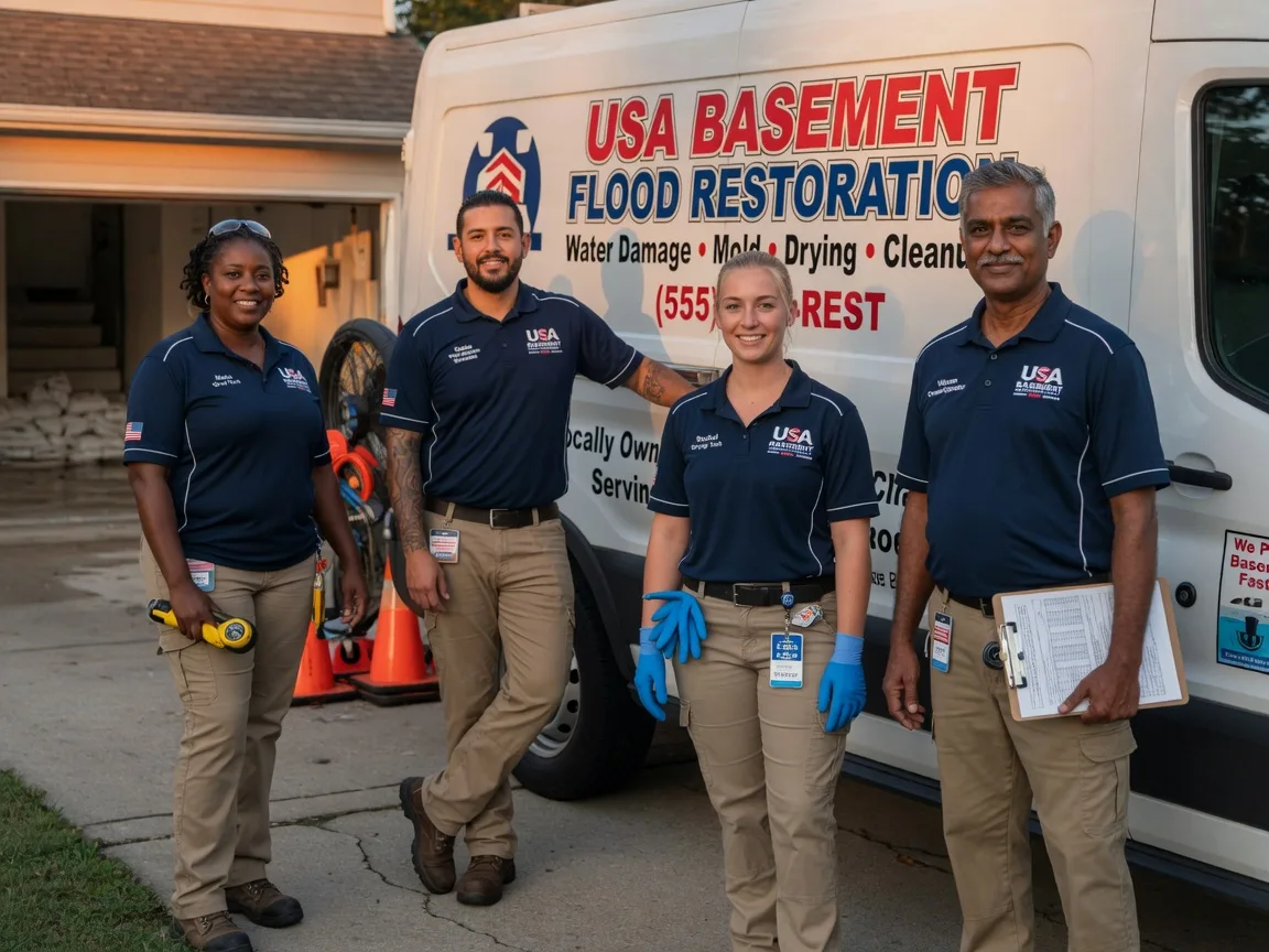 Basement Flood Cleanup company in West Finley, PA