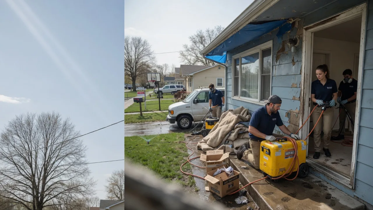 Basement Flood Cleanup in West Finley, PA near me